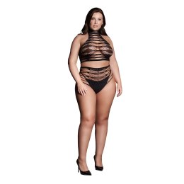 El Desir Carpo Plus Size komplet dwuczęściowy XL-XXXXL czarny Le Désir by Shots