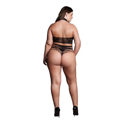 El Desir Carpo Plus Size komplet dwuczęściowy XL-XXXXL czarny Le Désir by Shots