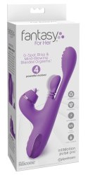 Fantasy For Her IntiMotion Pulse Pro fioletowy 24 cm 4 silniki Fantasy For Her
