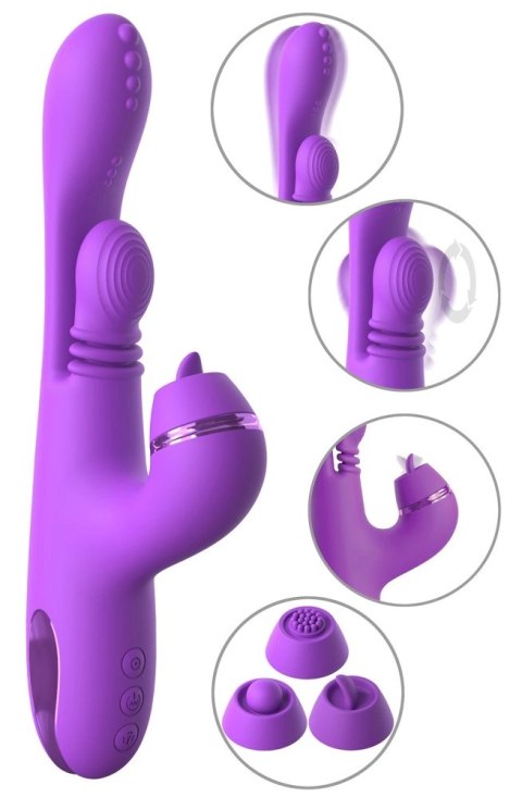 Fantasy For Her IntiMotion Pulse Pro fioletowy 24 cm 4 silniki Fantasy For Her