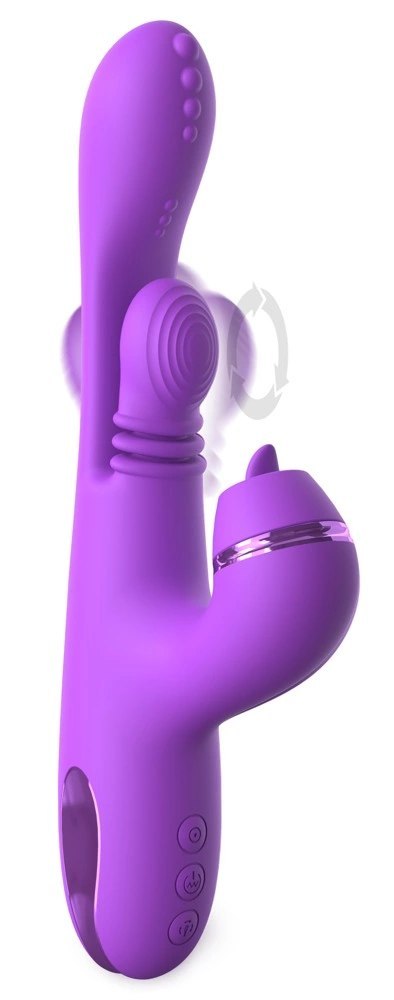 Fantasy For Her IntiMotion Pulse Pro fioletowy 24 cm 4 silniki Fantasy For Her