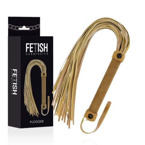 Fetish Submissive Origin pejcz wegański skora 28 cm czarny FETISH SUBMISSIVE