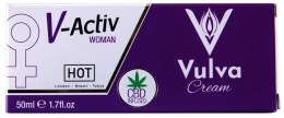 HOT V-Activ krem pielęgnacyjny z CBD 50 ml - odżywczy do pielęgnacji skory HOT