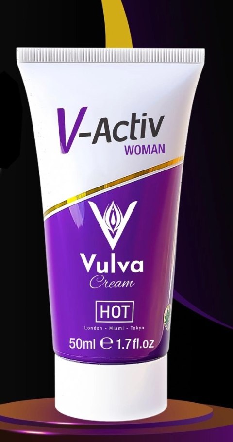 HOT V-Activ krem pielęgnacyjny z CBD 50 ml - odżywczy do pielęgnacji skory HOT