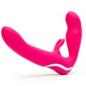 Happy Rabbit Strapless Strap-On Pink rożowy silikonowy model 23cm USB Happy Rabbit