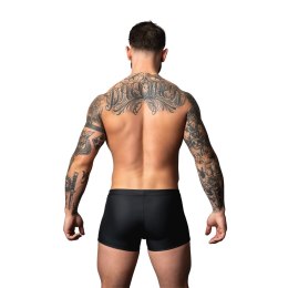 Male Power Snap Off Short XL Trunk - czarny, matowy, spandex Male Power