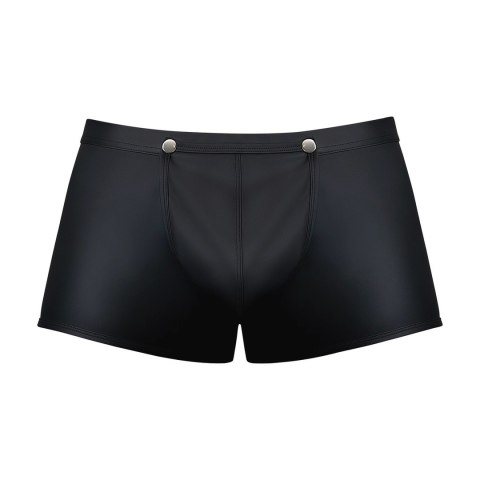 Male Power Snap Off Short XL Trunk - czarny, matowy, spandex Male Power