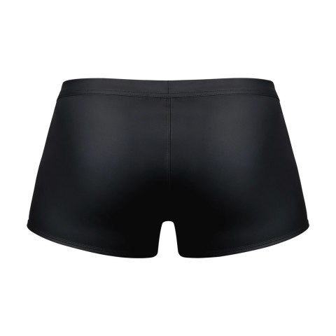Male Power Snap Off Short XL Trunk - czarny, matowy, spandex Male Power
