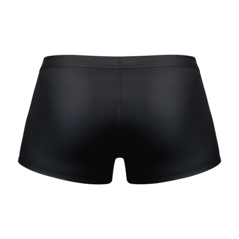 Male Power Snap Off Short M czarne szorty z zatrzaskami Male Power