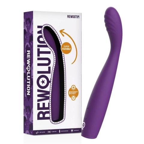 Rewolution REWOSTIM Elastyczny Wibrator FlexREWO, 19 cm, wodoodporny REWOLUTION