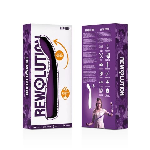 Rewolution REWOSTIM Elastyczny Wibrator FlexREWO, 19 cm, wodoodporny REWOLUTION