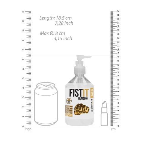 Shots Fist It żel nawilżający 500 ml bezzapachowy wodna formuła Fist It by Shots