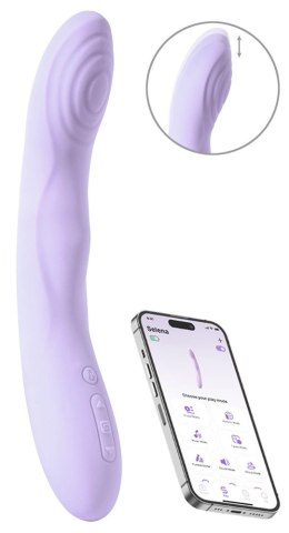 Svakom Selena Pastel Lilac - model silikonowy, wodoodporny, ładowalny SVAKOM