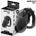 Addicted Toys Locked Midnight Cell S - system kontroli, 4 pierścienie, 4.8 cm ADDICTED