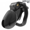 Addicted Toys Locked Midnight Cell S - system kontroli, 4 pierścienie, 4.8 cm ADDICTED
