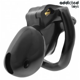 Addicted Toys Locked Midnight Cell S - system kontroli, 4 pierścienie, 4.8 cm ADDICTED