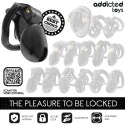 Addicted Toys Locked Midnight Cell S - system kontroli, 4 pierścienie, 4.8 cm ADDICTED