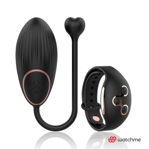 Anne's Desire Egg - Czarny z zegarkiem zdalnego sterowania WATCHME, 7 trybow ANNE´S DESIRE