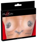 Bad Kitty Ozdobne Naklejki na Ciało Spikes Czarny 7 cm Bad Kitty