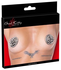 Bad Kitty Ozdobne Naklejki na Ciało Spikes Czarny 7 cm Bad Kitty