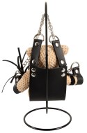 Bad Kitty Teddy Swing brelok kolekcjonerski 11 cm czarny Bad Kitty