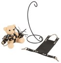Bad Kitty Teddy Swing brelok kolekcjonerski 11 cm czarny Bad Kitty