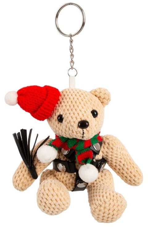 Bad Kitty Teddy Winter Edition maskotka z uprzężą i brelokiem 11 cm Bad Kitty