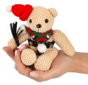 Bad Kitty Teddy Winter Edition maskotka z uprzężą i brelokiem 11 cm Bad Kitty