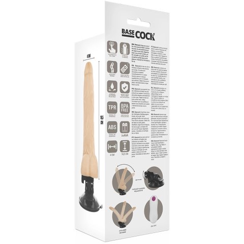 Basecock model przegubowy pilot 18,5 cm x 4 cm TPE z przyssawką BASECOCK