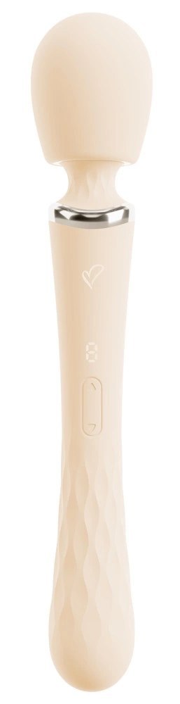 Beau coeur Taviro Big Wand - wielofunkcyjny masażer 2w1, silikonowy, 31,7 cm Beau coeur
