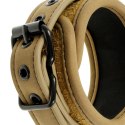 Fetish Submissive Origin kajdanki z wegańskiej skory neoprenowe czarne FETISH SUBMISSIVE