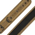 Fetish Submissive Origin kajdanki z wegańskiej skory neoprenowe czarne FETISH SUBMISSIVE