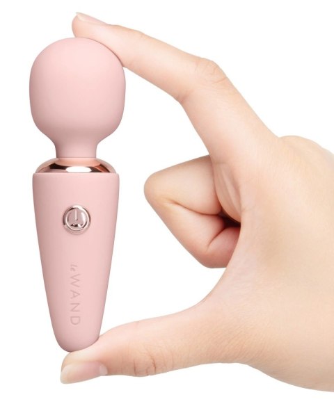Le Wand Mini Microwand Rose Go - kompaktowy masażer podrożny, rożowy Le Wand