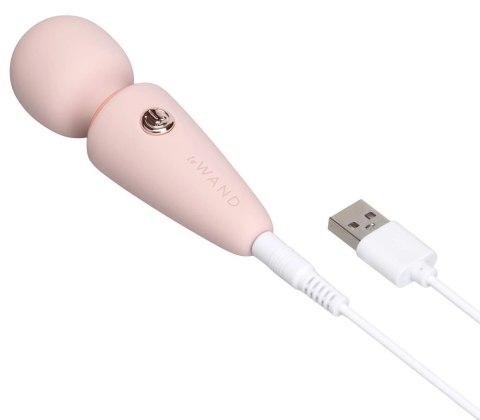 Le Wand Mini Microwand Rose Go - kompaktowy masażer podrożny, rożowy Le Wand