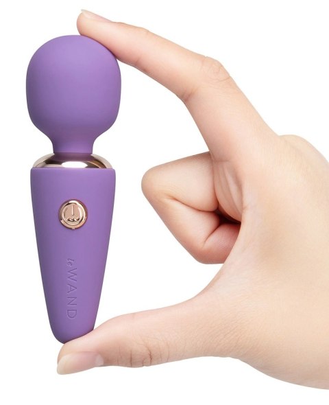 Le Wand Mini Microwand Rose - Kompaktowy masażer relaksacyjny USB 10 cm Le Wand