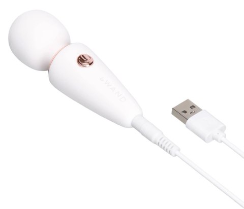 Le Wand Mini Microwand White - kompaktowy masażer, 7 trybow, USB Le Wand