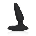 Loveline Smooth Plug z funkcją wibracji i pilotem Licorice Black Loveline by Shots