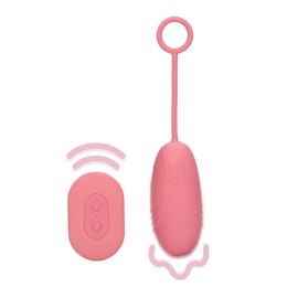 Loveline Ultra Soft Jajeczko z Pilotem Pink Arabesque - Zestaw Wibrujący Loveline by Shots