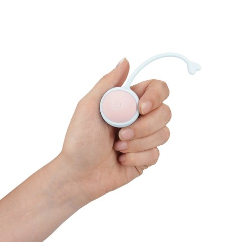 Loveline Zestaw Treningowy Kegel z Wibracją i 5 Wymiennymi Obciążnikami Fioletowy Loveline by Shots