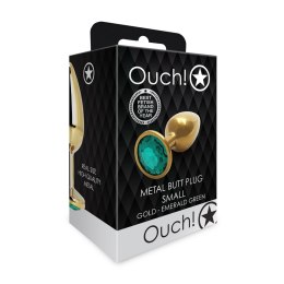 Ouch! Metalowy korek ozdobny z kryształem, mały, stal nierdzewna Ouch! by Shots