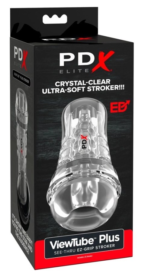 PDX Elite ViewTube EZ-Grip Transparent System 21 cm PDX