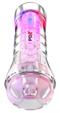 PDX Elite ViewTube XXL przezroczysta maszyna intymna LED 27,3 cm PDX