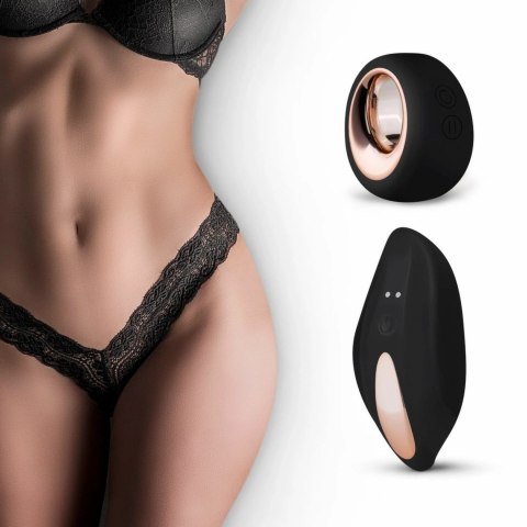 PantyRebel Majtki Wibracyjne z Pilotem Bezprzewodowym 12 Trybow Czarny Pantyrebel