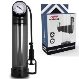 Pump Addicted RX9 Czarny - pompa prożniowa z kalibracją i wibracją PUMP ADDICTED