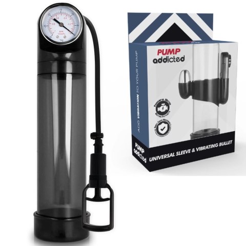 Pump Addicted RX9 Czarny - pompa prożniowa z kalibracją i wibracją PUMP ADDICTED