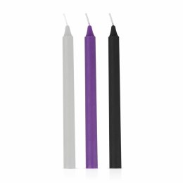 Sensual Zestaw Świec Do Masażu Ciała 3 szt. - delikatny wosk Easytoys