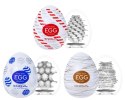 Tenga Egg Standard Zestaw 3 modeli - Twister, Bouncy, Silky, elastyczne etui TENGA