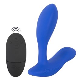 We-Vibe Vector+ Royal Blue - anatomiczny masażer zdalnie sterowany, 10 trybow We-Vibe