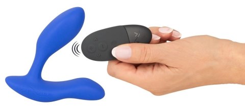 We-Vibe Vector+ Royal Blue - anatomiczny masażer zdalnie sterowany, 10 trybow We-Vibe