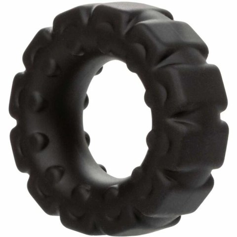 CalExotics Alpha Prolong Ring silikonowy czarny 2,5 cm wodoodporny CALEXOTICS